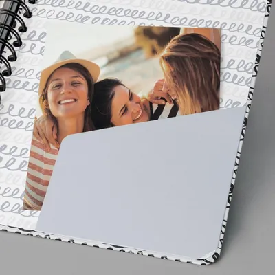 Produktbild von Spiral-Notizbuch Jolie Dot-Lineatur A5 Curly Mint 240 Seiten 120g Packung mit 2 Stück