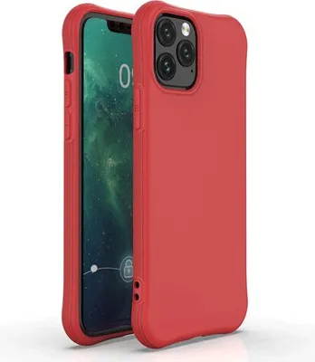 Produktbild von starfix Silikon-Hülle Color Case für Apple iPhone 11 Pro rot