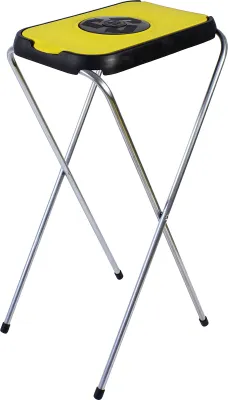 Produktbild von BigDean Müllsackständer SwingFix Gelb 1x 120L Blauer Gelber Sack Einer Mülleimer Müllbeutelständer Müllsackhalter 120L