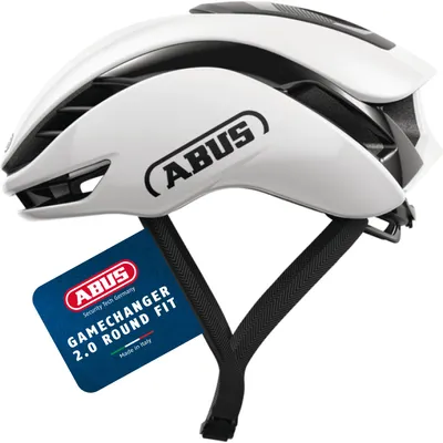 Immagine prodotto di Casco da bici da strada ABUS GameChanger 2.0 RF - casco aero ad alte prestazioni con aerodinamica e ventilazione ottimizzate - casco da bici per uomo e donna - bianco, taglia M/L (57-61 cm)