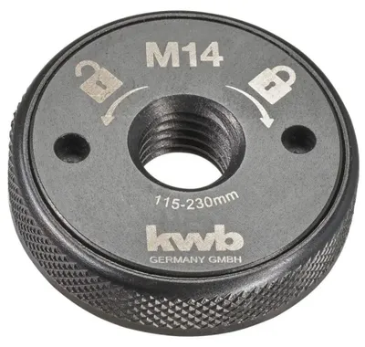 Immagine prodotto di dado a sgancio rapido kwb 115 -230 mm 717700 (717700)