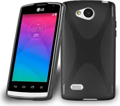 Produktbild von Cadorabo Handyhülle für LG JOY in Schwarz Hülle Schutzhülle TPU Silikon Backcover Case