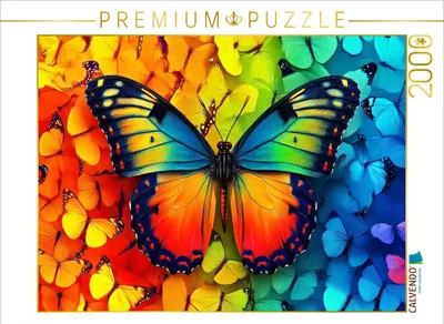 Produktbild von CALVENDO Puzzle Bunt | 2000 Teile Lege-Größe 90x67cm Foto-Puzzle für glückliche Stunden