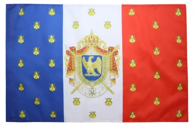 Flagge Napoleon III. Frankreich 90x60 cm mit Hülse