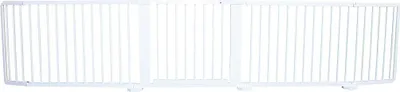 Produktbild von Absperrgitter Türschutzgitter Treppenschutzgitter massiv weiss 346cm