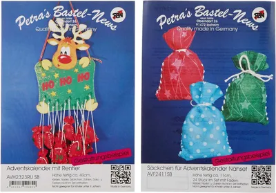 Productafbeelding van Petra's knutsel-News knutselset voor adventskalender - Adventskalendergetallen van vilt - Hout - Houtkleuren