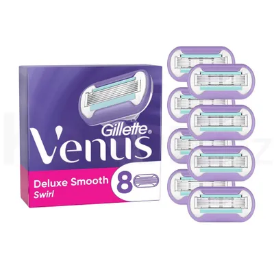Zdjęcie produktu dla Gillette Venus Swirl Deluxe Smooth Głowice wymienne 8 szt