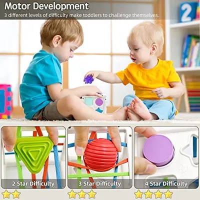 Spielzeug für Babys und Kleinkinder - Motorische Fähigkeiten und sensorische Entwicklung