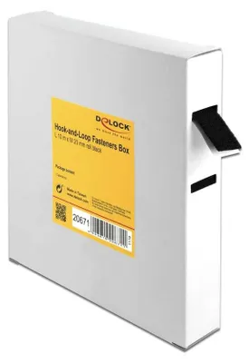 Obrázok produktu pre DeLOCK 20671, Čierna, 20 mm, 10 m, 1 kusov