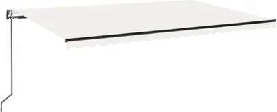 Produktbild von vidaXL Automatische Markise mit LED & Windsensor 500x300 Creme