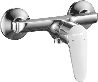 Produktbild von BADLAND Brausearmatur Wasserhahn SAGRA Brausebatterie für Badezimmer in Chrom