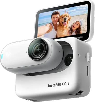 Produktbild von Insta360 GO 3, 2K Ultra HD, 50 fps, WLAN, Bluetooth, 310 mAh, 35 g