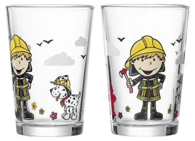 Immagine prodotto di RITZENHOFF & BREKER Trinkglas Feuerwehrmann "Bernie" 8 Stück Verkaufseinheit 801696 4006344818857