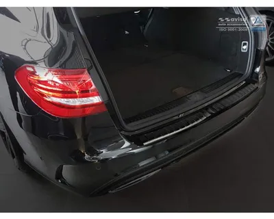 Obrázek produktu pro Černá ochranná lišta na zadní nárazník pro Mercedes C-Klasse W205 kombi