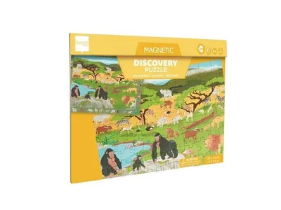 Image de Puzzle magnétique et jeu 2-en-1 Sawanna
