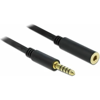 Produktbild von DeLOCK 85798, 4.4mm, Weiblich, 4.4mm, Männlich, 3 m, Schwarz