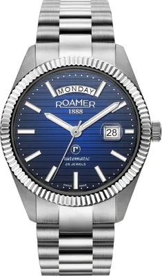 Produktbild von Herrenuhr ROAMER 981666 41 45 50 klassisch in Marineblau
