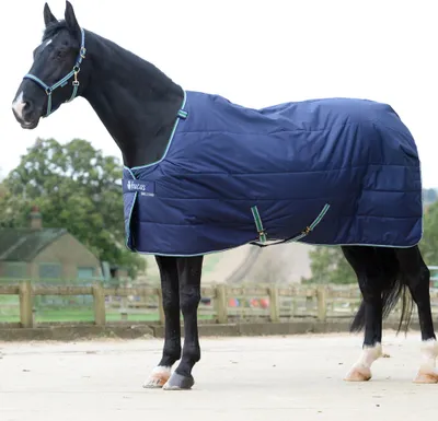 Produktbild von Bucas Quilt 150 g Stay-dry Big Neck, Outdoordecke, Weidedecke, Farbe:Navy, Größe:165