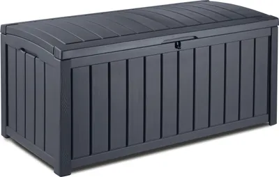 Image de Keter Glenwood - coffre de jardin 390 L - 128 x 65 x 61 cm - anthracite