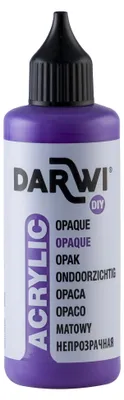 Image de Darwi Opak Peinture acrylique violet 80 ml 1 pc