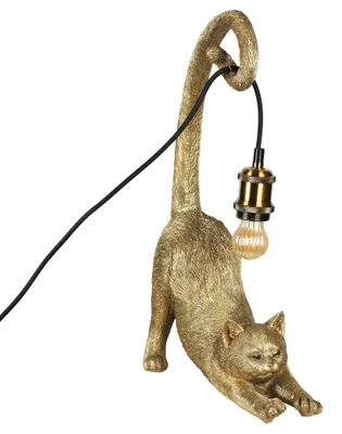 Immagine prodotto di Lampada a forma di gatto, stile cucina, color oro