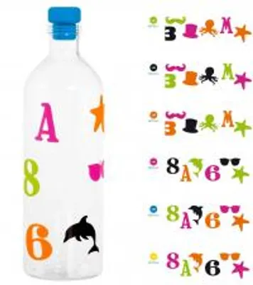 Immagine prodotto di H&H Bottiglia In Borosilicato Assortita Ml1000