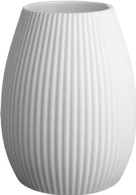 Obrázek produktu pro ASA Vase, weiß RICA D. 15,4 cm, H. 20 cm, stripes