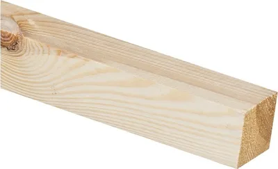 Produktbild von Zaunpfosten Zaun Pfosten Pfahl Holz Kantholz Vierkant Kiefer Holzpfosten 5x5cm, 1,2m lang