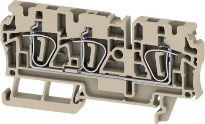 Produktbild von Weidmüller ZDU 4/3AN, Beige, 4 mm², 83,5 mm, 17,13 g, 50 Stück(e)