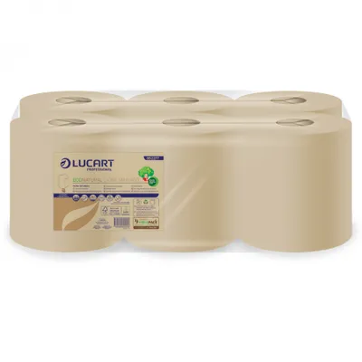 Immagine prodotto di Lucart ECO NATURAL L-ONE Maxi 450 asciugamani di carta - 6 pz