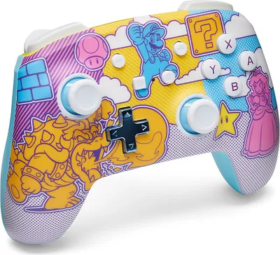 Produktbild von PowerA NSGP0341-01, Gamepad, Nintendo Switch, Nintendo Switch Lite, Nintendo Switch OLED, D-Pad, Home button, View button, Analog / Digital, Kabellos, Bluetooth
