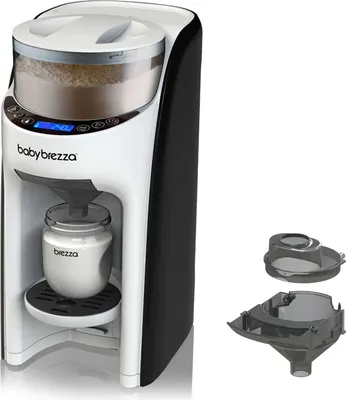 Produktbild von Baby Brezza Formula Pro Advanced Set: automatischer Flaschenzubereiter inkl. weiterem Milchpulvertrichterset