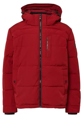 Produktbild von s.Oliver 2167450.3626.XL, Männlich, Reißverschluss, Baumwolle, Elasthan, Polyester, Rot