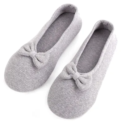 Immagine prodotto di Scarpe da interno per bambine, modello ballerina, con fiocco