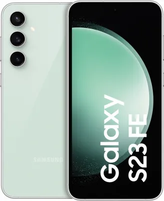 Produktbild von Samsung Galaxy S23 FE 128GB Mint EU 16,31cm (6,4") Dynamic AMOLED Display, Android 14, 50MP Triple-Kamera