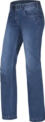 Produktbild von OCUN - MEDEA Damenjeans fürs Klettern und für die Stadt - 2 Wege Stretch  - blau