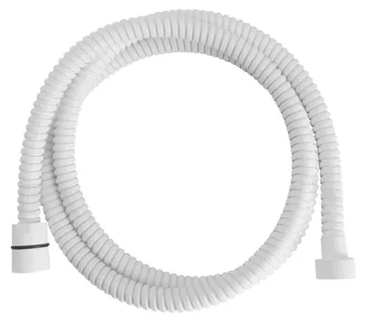 Obrázok produktu pre Kovová sprchová hadica POWERFLEX, 150 cm, matná biela