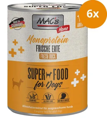 Immagine prodotto di MAC's Dog Mono Sensitive Ente 800gx6