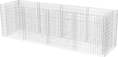 Obrázok produktu pre vidaXL Gabionové zvýšené lôžko Steel 360 × 90 × 100 cm