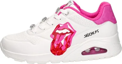 Image de Skechers Uno - Diamond Stones Sneakers Laag - Wit - Maat 38