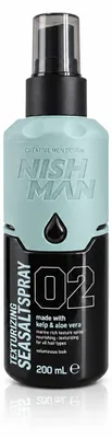 Imagen del producto de Nishman - Sea Salt Spray 02 Kelp & Argan Oil - Tónico texturizante para el cabello a base de sal marina 200ml