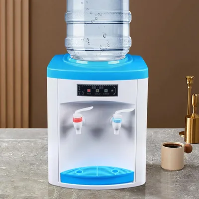 Obrázok produktu pre Prístroj na ohrev a chladenie vody – stolový model – elektrický, 220V – pre domáce a kancelárske použitie – modrej farby