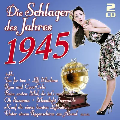 Obrázok produktu pre Alive AG Die Schlager des Jahres 1945, Pop, CD, Various, Fyzické médiá, Spectre Records / Musictales