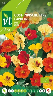 Obrázok produktu pre Semená Nasturtium Naine Organic - cca 3 gr | VT_248