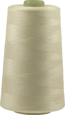 4572m Polyester Overlock Garn zartes seidengrau