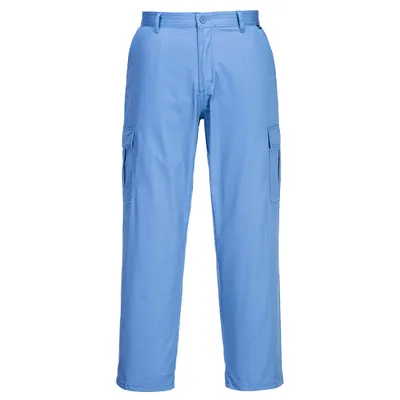 Obrázek produktu pro Portwest AS11 Antistatické ESD kalhoty Hamilton Blue Velikost L