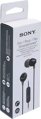 Obrázok produktu pre Sony MDR-EX15LP, Kábel, 8 - 22000 Hz, Hudba, 3 g, Slúchadlá, Čierna