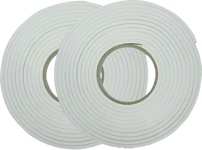 Produktbild von Dichtungs-Klebeband, 5,5m x 9mm, weiß