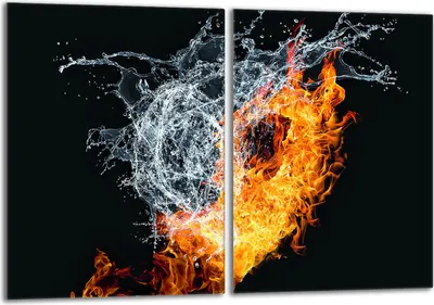 Produktbild von Glasschutzplatte für den Herd 2x40x52 Herz