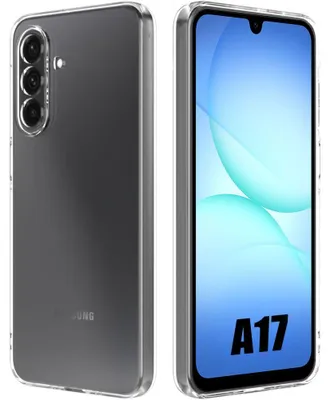 Image de Coque pour Samsung Galaxy A17 4G/5G, Protection Silicone Souple Antichoc Anti-Rayures Transparent